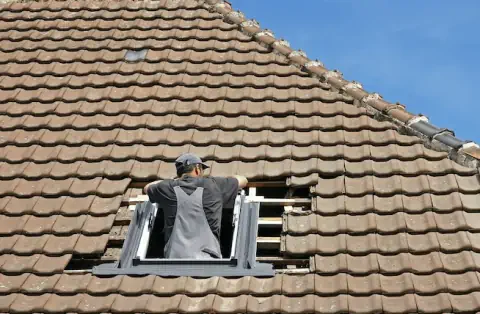 Pose de velux - Le Châtelard